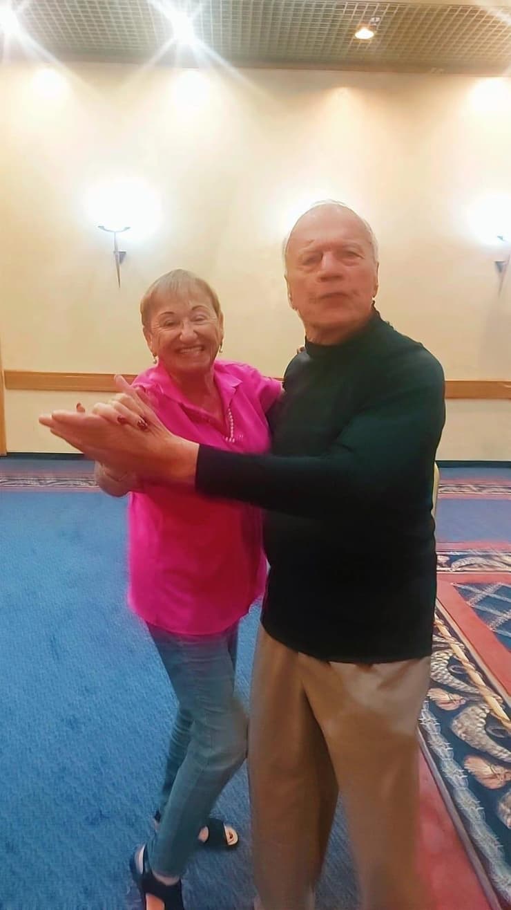 שמעון ומרגריטה. "כששמעון הגיע נוצר קליק" (צילום: אוסף פרטי) שמעון ומרגריטה