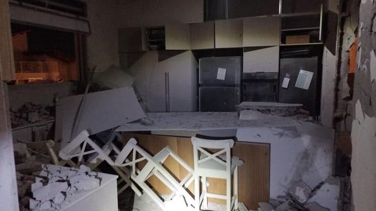 פגיעה ישירה במושב עדנים