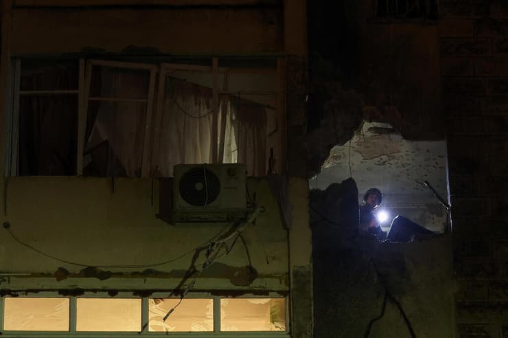 בניין נפגע מנפילה בקריית שמונה