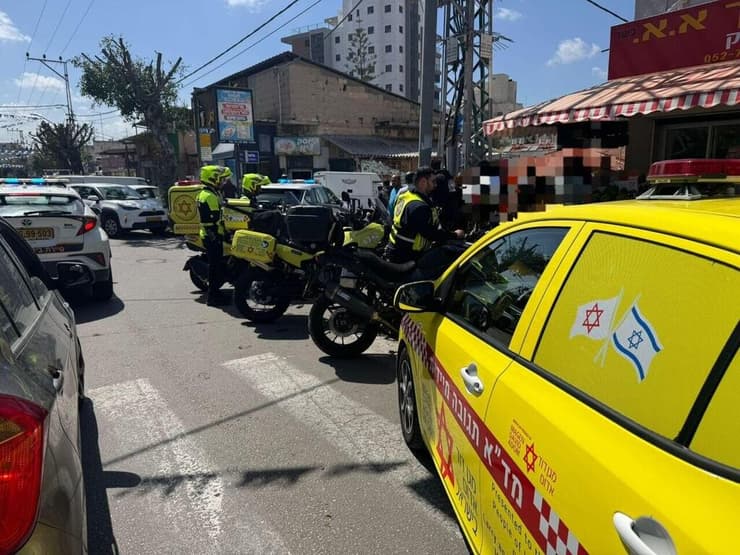 זירת הנפילה ברחובות