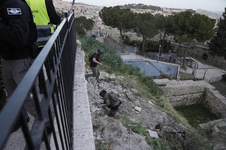 זירת הנפילה בירושלים