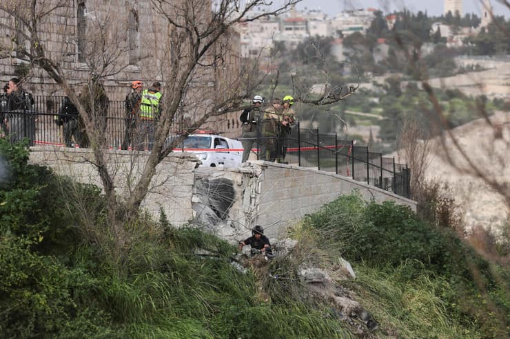 זירת הנפילה בירושלים
