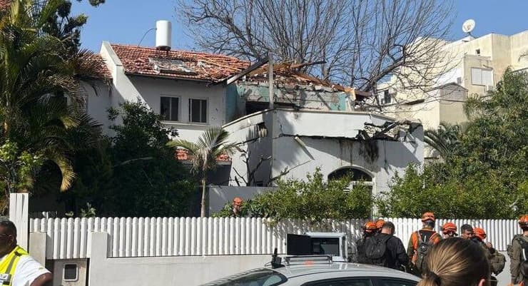 זירת הנפילה ברחובות