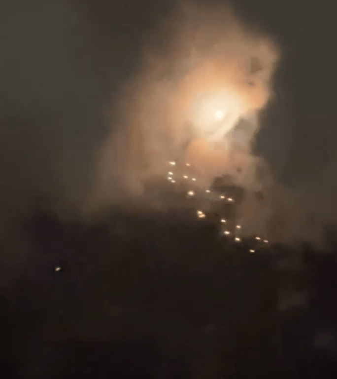 טיל מצרר באזור קיבוץ יגור