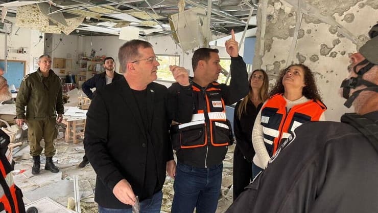 שר החינוך יואב קיש בגן הילדים ראשון לציון