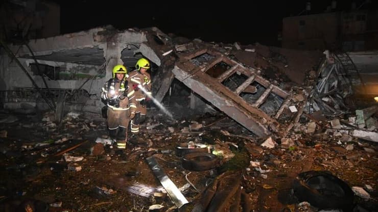 ההרס בדימונה (צילום: הרצל יוסף) הרס בדימונה