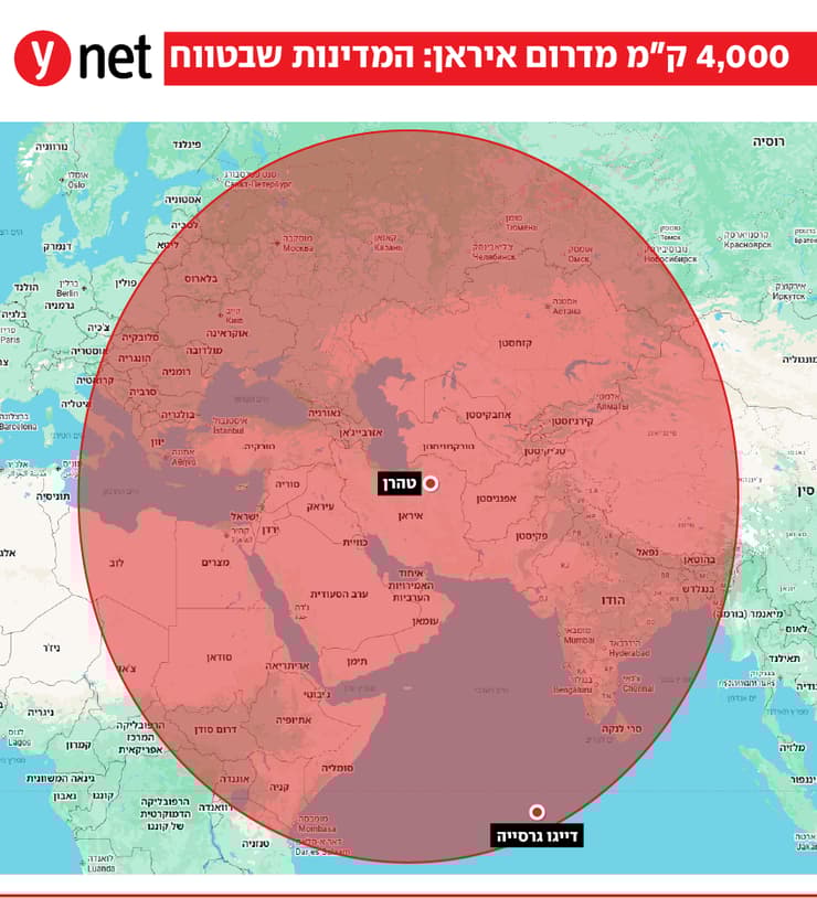 4,000 ק"מ מדרום איראן 4,000 ק"מ מדרום איראן