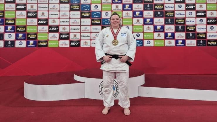 "רגע של גאווה וכבוד שקשה להסביר במילים". הרשקו (צילום: איגוד הג'ודו) הרשקו