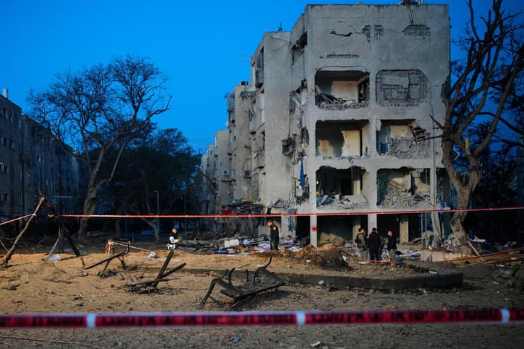 זירת הפגיעה בערד