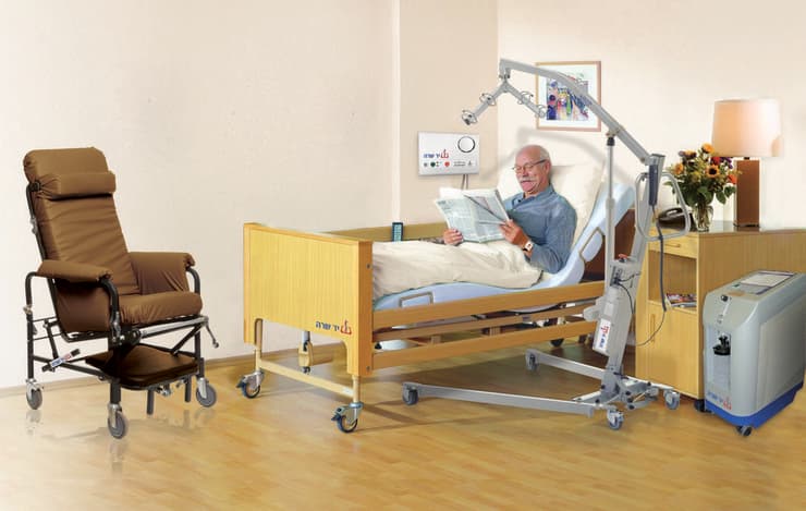 אשפוז בית עם ציוד של יד שרה