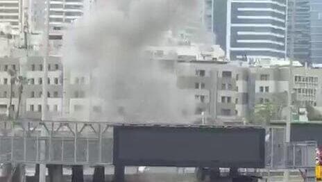 נפילה בתל אביב