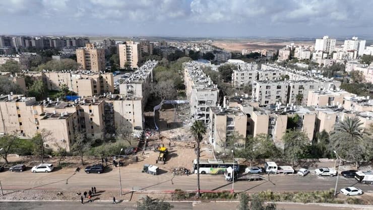 זירת הפגיעה בערד