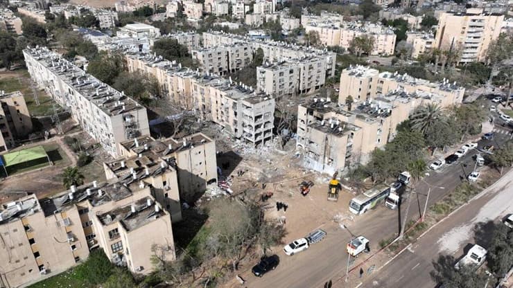 זירת הפגיעה בערד