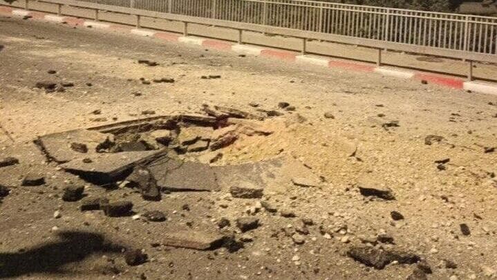 צילום: נתיבי ישראל נזקים בתשתיות התחבורה