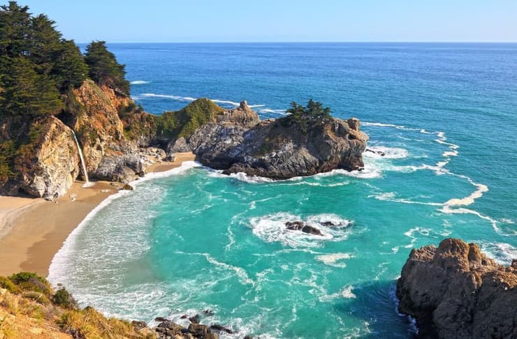 ביג סור, קליפורניה, ארצות הברית (צילום: Fotogro / shutterstock) ביג סור, קליפורניה, ארצות הברית