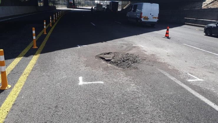 נזקים בתשתיות התחבורה , הבוקר