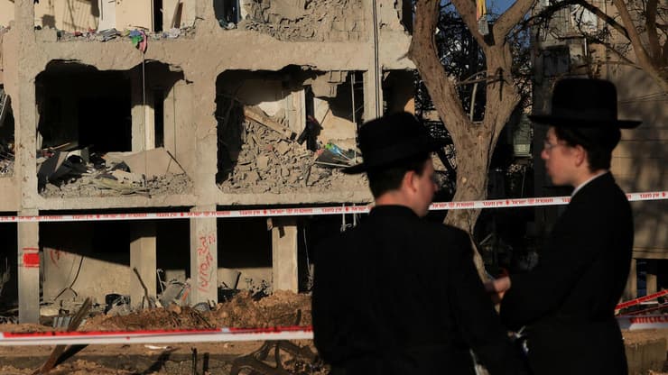 זירת הפגיעה בערד