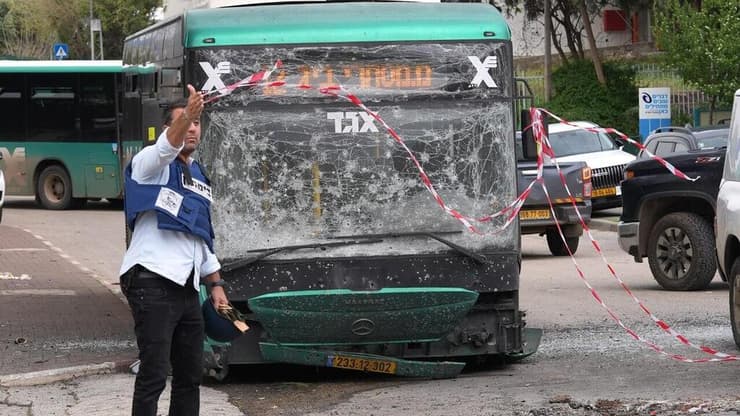 זירת הנפילה בקריית שמונה