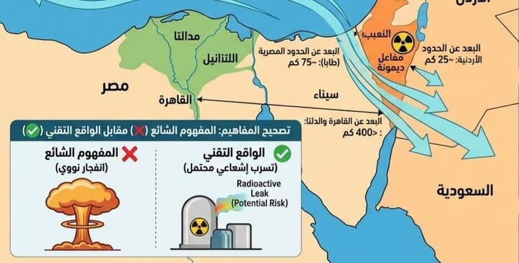 פוסט של אמג'ד אל וכיל על התקיפות הכור הגרעיניים