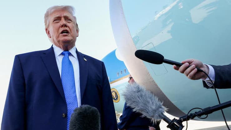 נשיא ארה"ב דונלד טראמפ 