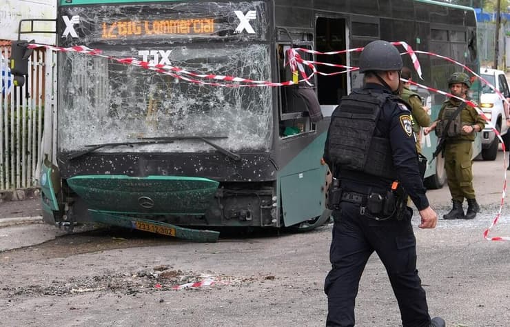 זירת הנפילה בקריית שמונה