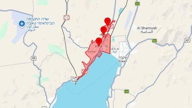 מפת אזעקות צבע אדום - צופר