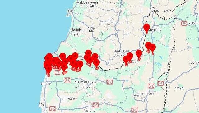 אזעקות בצפון