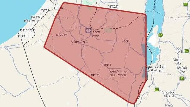 שיגורים לעבר הדרום