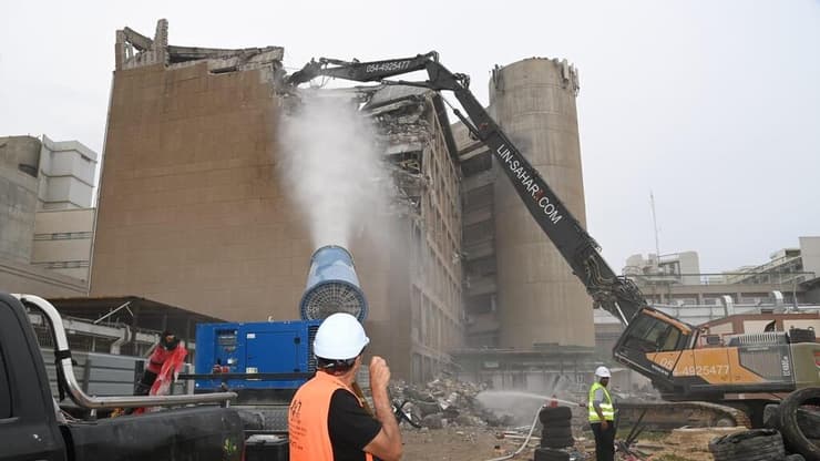 הריסת מבנה בסורוקה