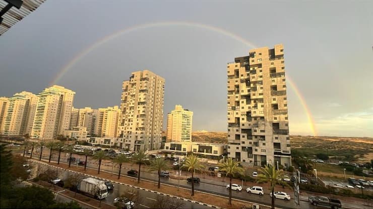 קשת באשדוד (צילום: גדי קבלו) קשת באשדוד