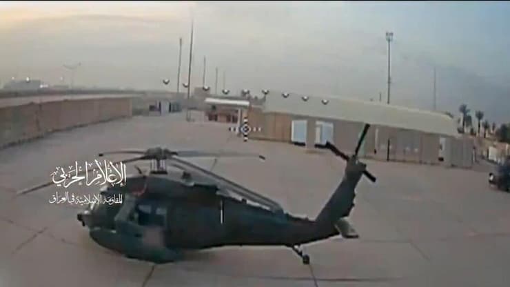 המיליצית הפרו-איראנית תוקפת את בסיס ויקטוריה האמריקני בבגדד