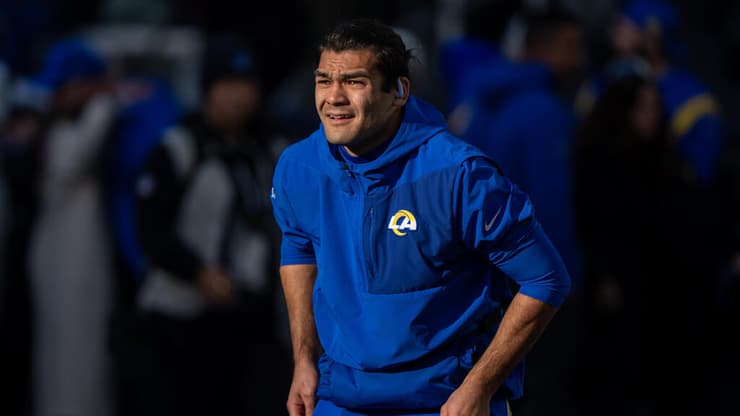 שחקן לוס אנג'לס ראמס פוקה נאקואה