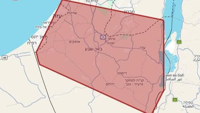 מפת התרעות