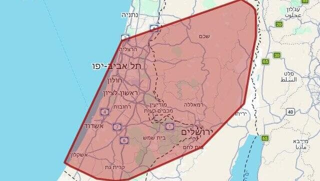 מפת התרעות