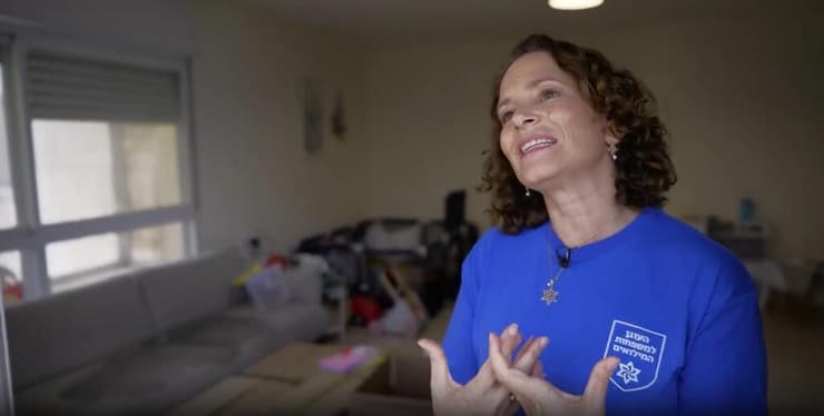 רחל עזריה מנכ''לית "העוגן למשפחות המילואים"