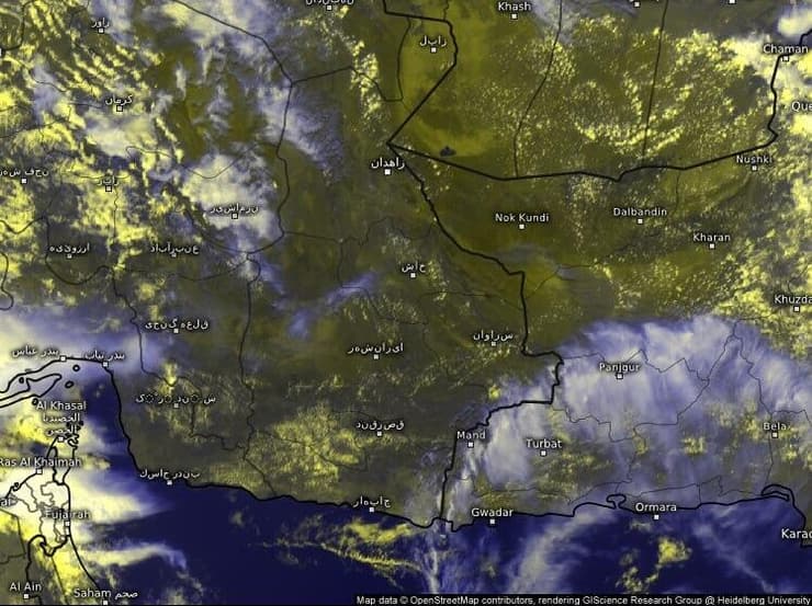 עננות באיראן
