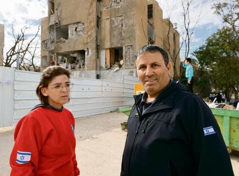 אלחייני ופליגלר מיחידת חילוץ ערד. "ראינו זומבים בבגדים קרועים"