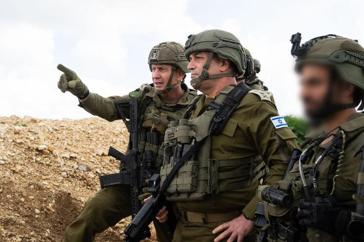 הרמטכ״ל, רב-אלוף אייל זמיר, קיים היום (ו׳) סיור שטח והערכת מצב בדרום לבנון