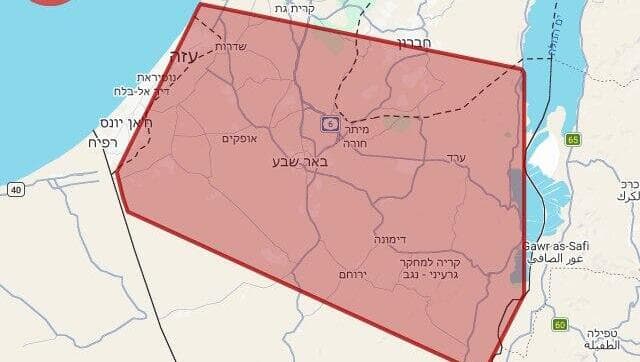 מפת התרעות