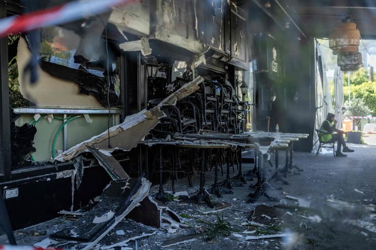 נזקי התקיפות ברמת גן