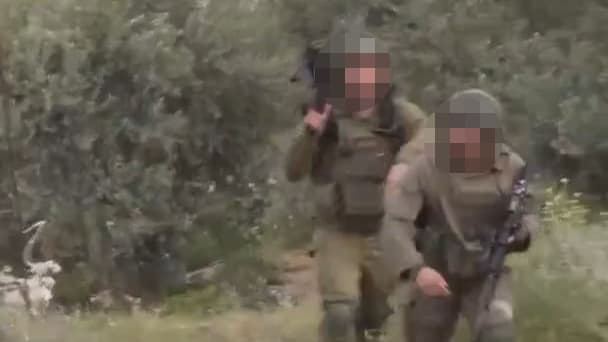 תיעוד מתקיפת הפלסטינים בכפר תיאסיר  