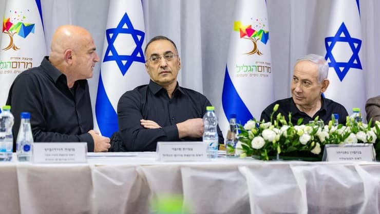 בנימין נתניהו עמית סופר ומשה דוידוביץ