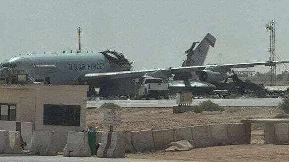 מטוס E-3 סנטרי ארה"ב הושמד בתקיפה איראנית בסעודיה בבסיס פרינס הנסיך סולטן