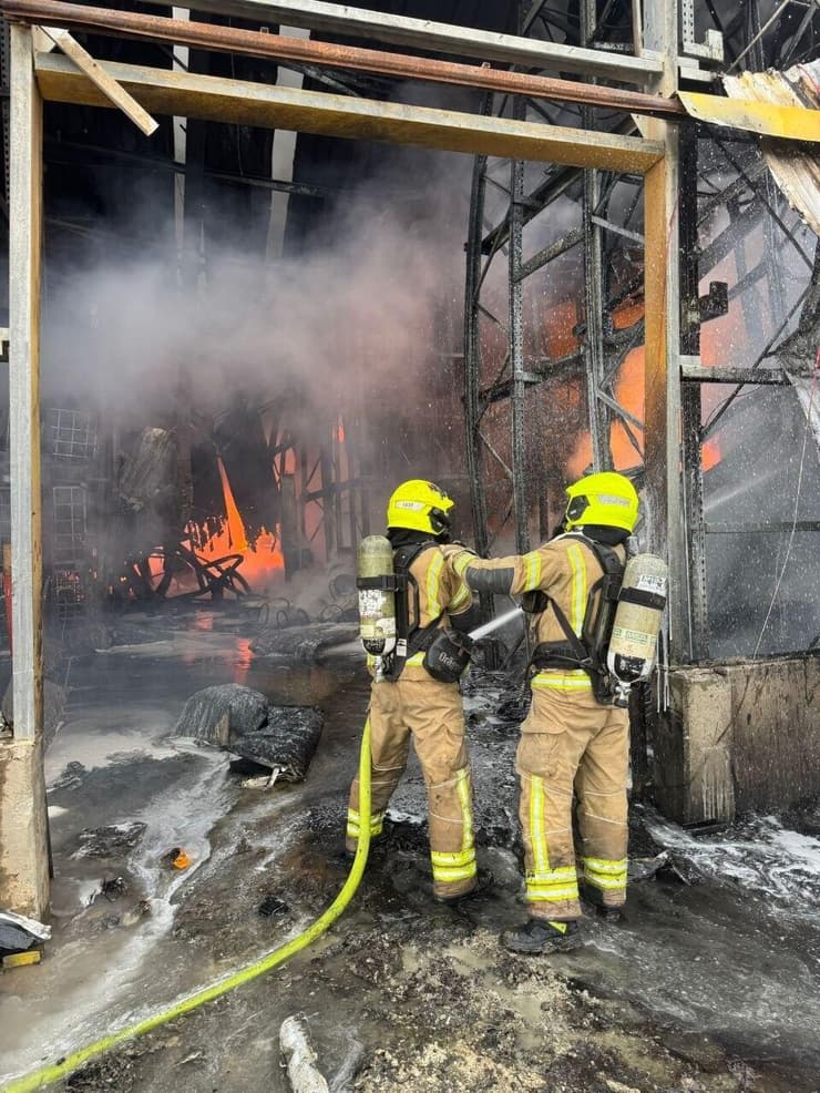 השריפה ברמת חובב