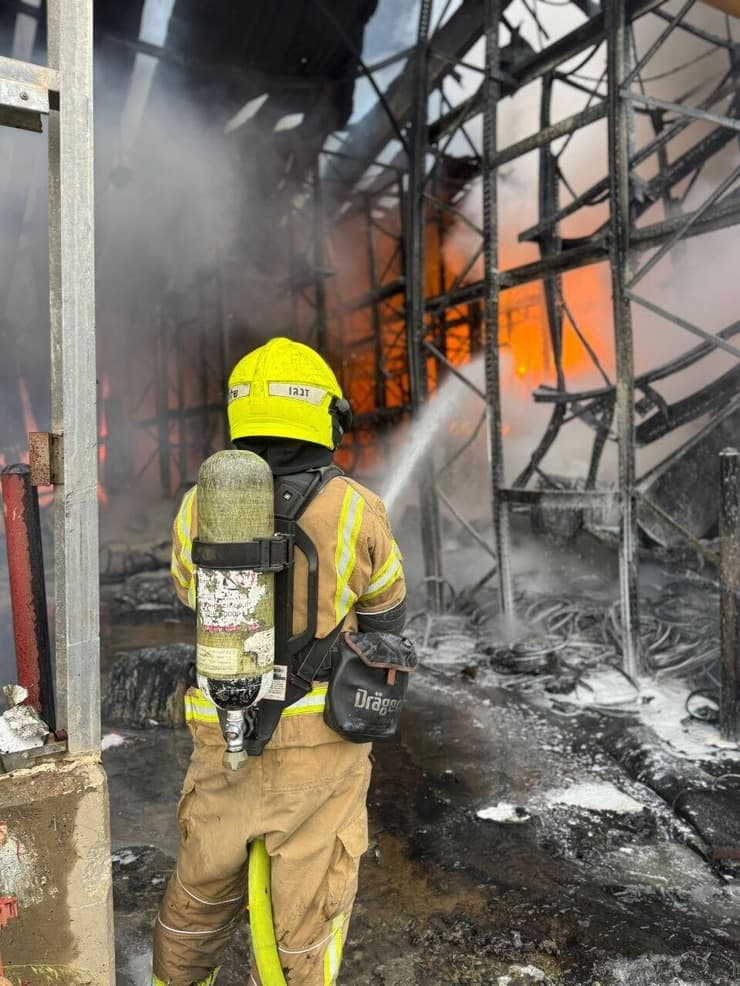 השריפה ברמת חובב