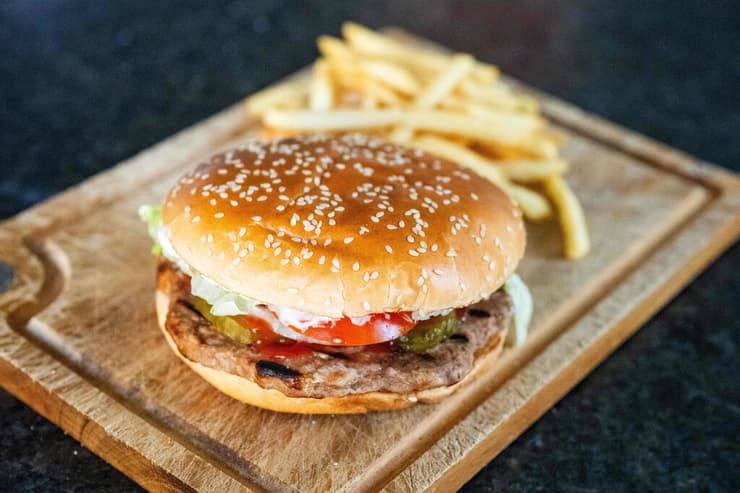 המבורגר. אילוסטרציה