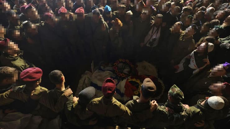 הלוייתו של  סמל משה יצחק הכהן כץ ז"ל