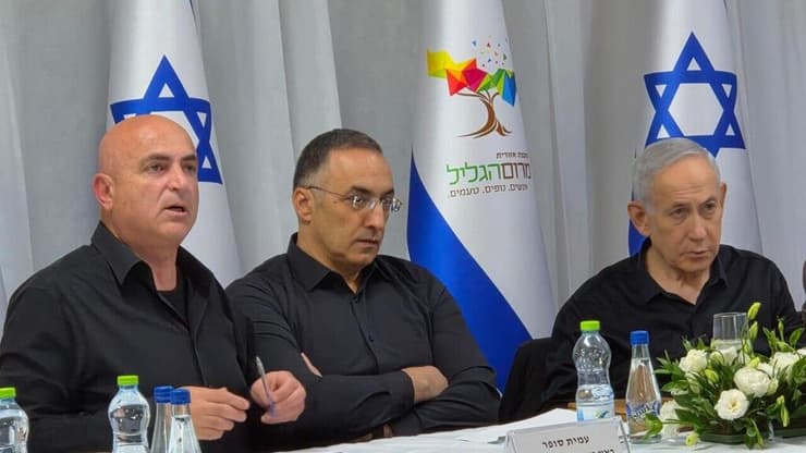 בנימין נתניהו עמית סופר ומשה דוידוביץ