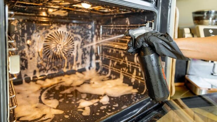 מסיר שומנים, תנור, ניקיון 