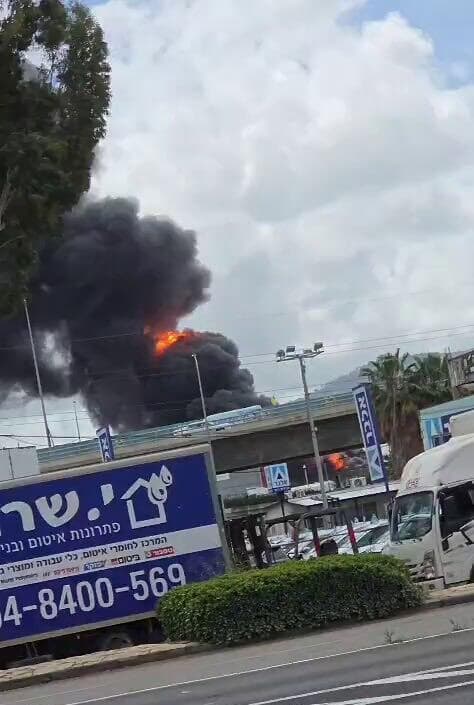 פגיעה במפרץ חיפה 